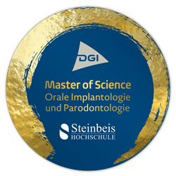 DGI Siegel Master of Science Orale Implantologie und Parodontologie